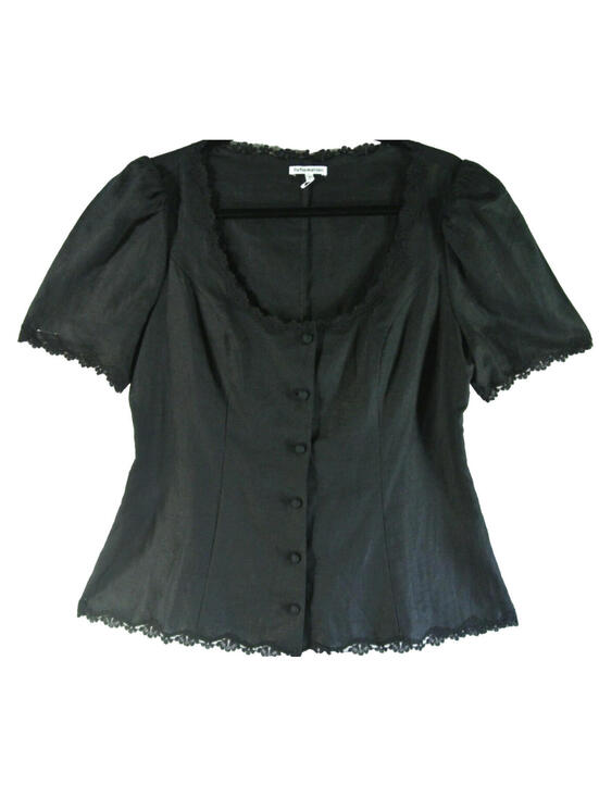 Reformation Tops - NEW, Reformation Annabella Top in Black SZ 12 #T3761